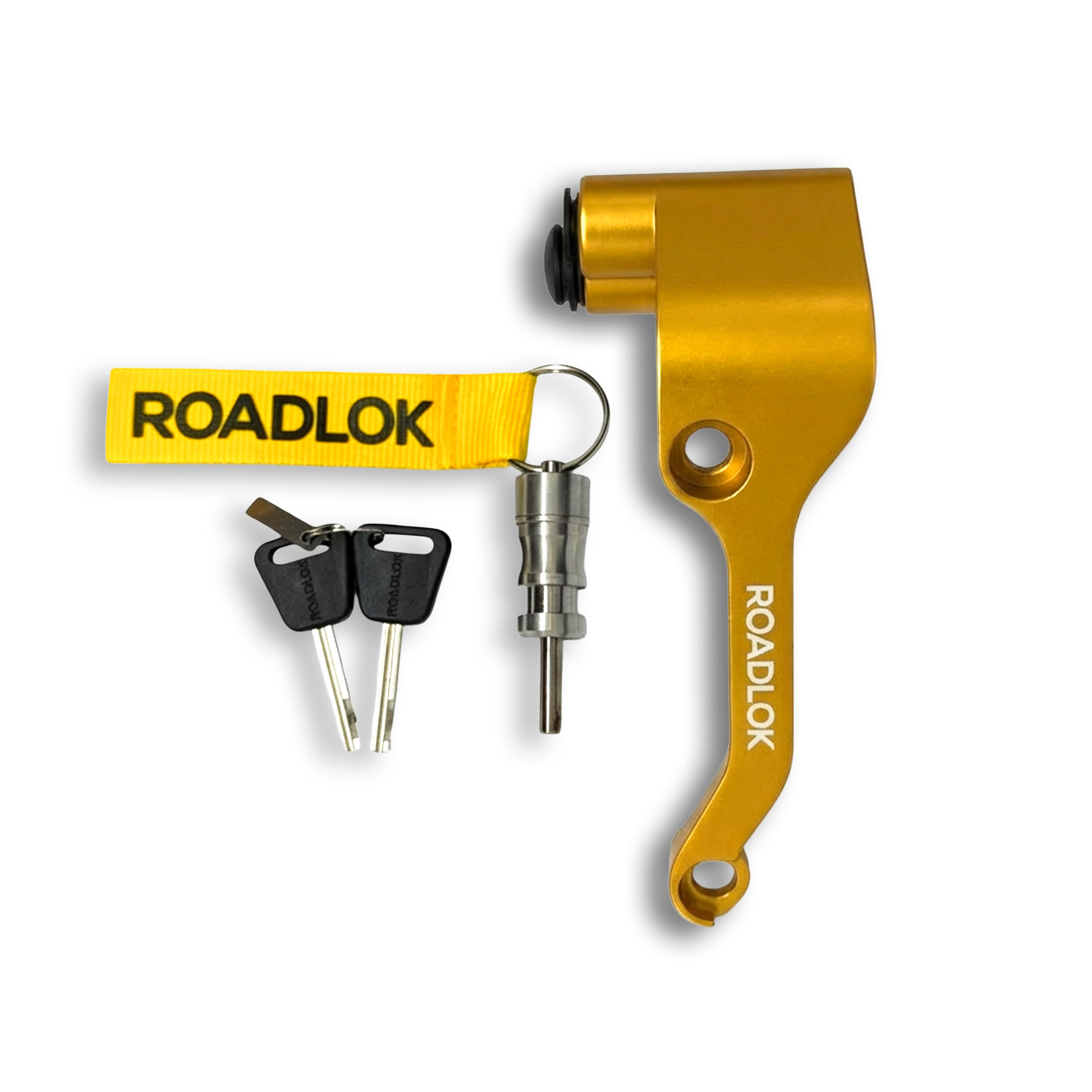 RoadLok XRA Japansport 108 mm, højre — guld