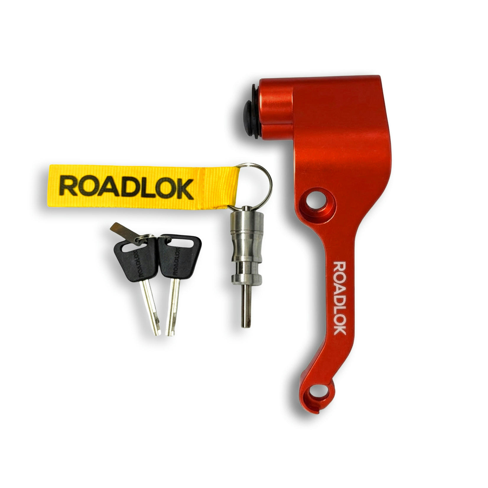RoadLok XRA Japansport 108 mm, højre — rød