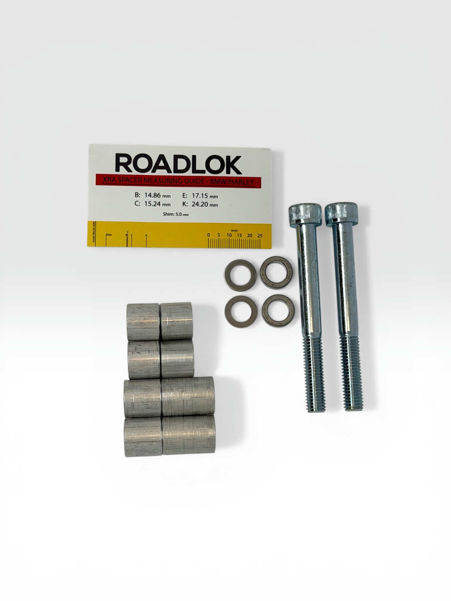 RoadLok XRA monteringssæt 100 mm BMW & Harley-Davidson